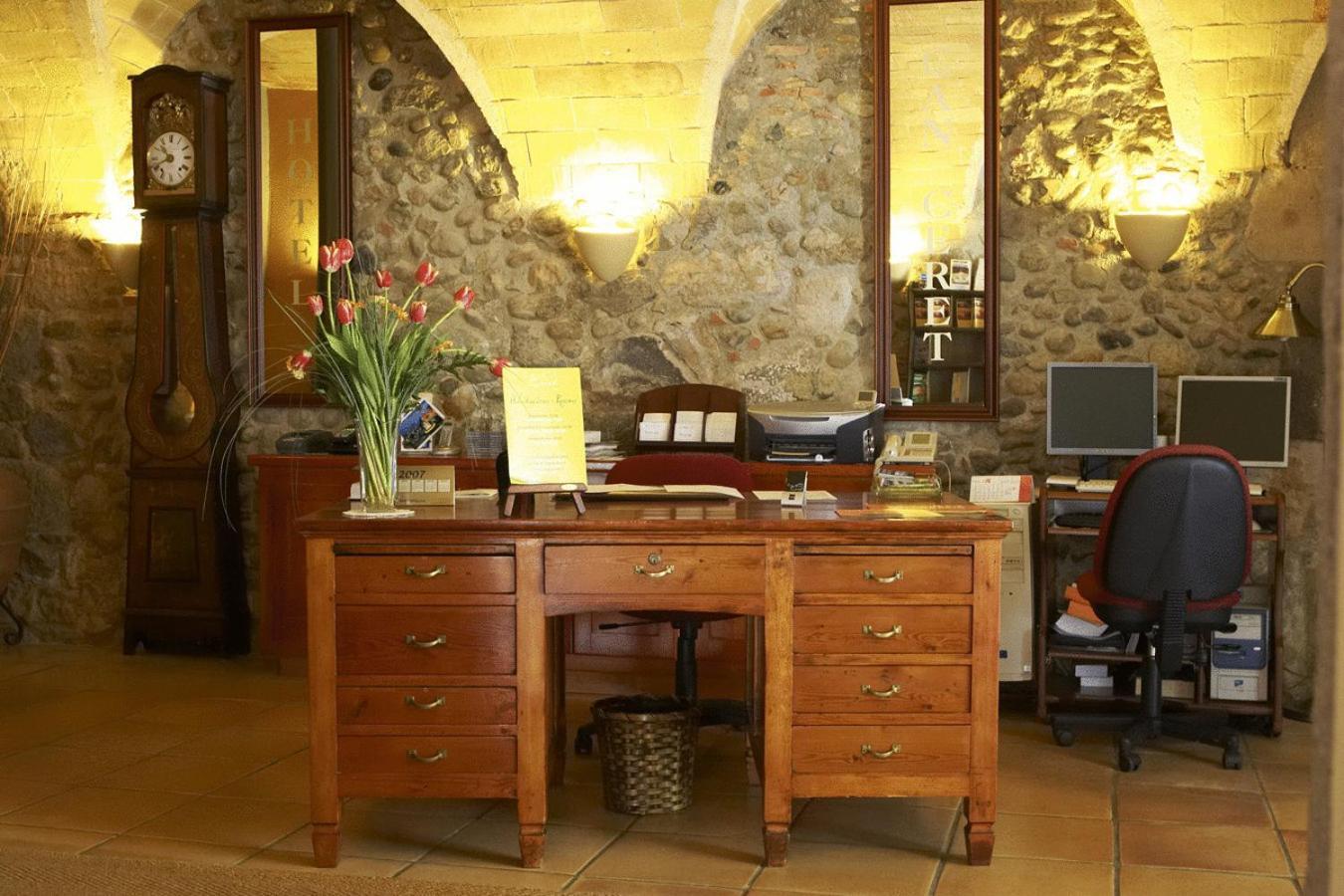 Hotel Can Ceret Sant Pere Pescador Esterno foto